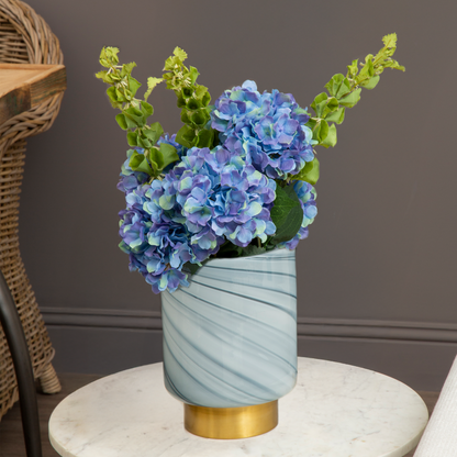 Cleo Small Grey Vase