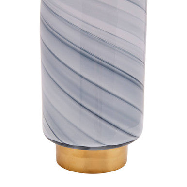 Cleo Large Grey Vase