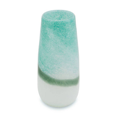 Celia Large Green And White Vase
