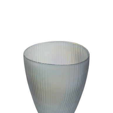 Hessa Small Grey Glass Vase - Image 4