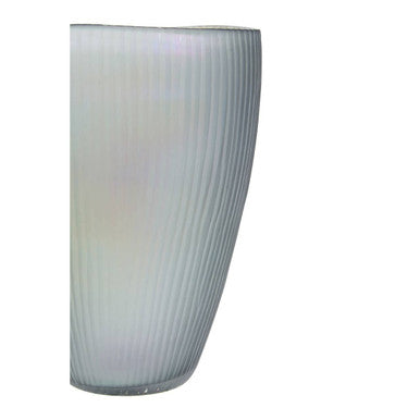 Hessa Small Grey Glass Vase - Image 6