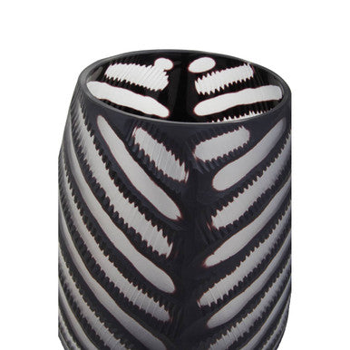 Hessa Large Chevron Cut Vase - Image 5