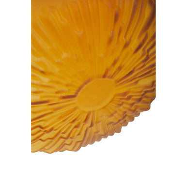 Hadia Amber Glass Vase