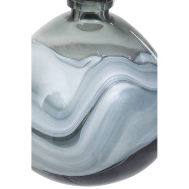 Halla Small Grey Bottle Vase - Image 12