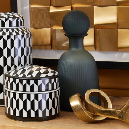 Hira Medium Blue Bottle Vase