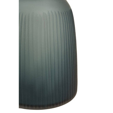 Hira Medium Blue Bottle Vase - Image 8