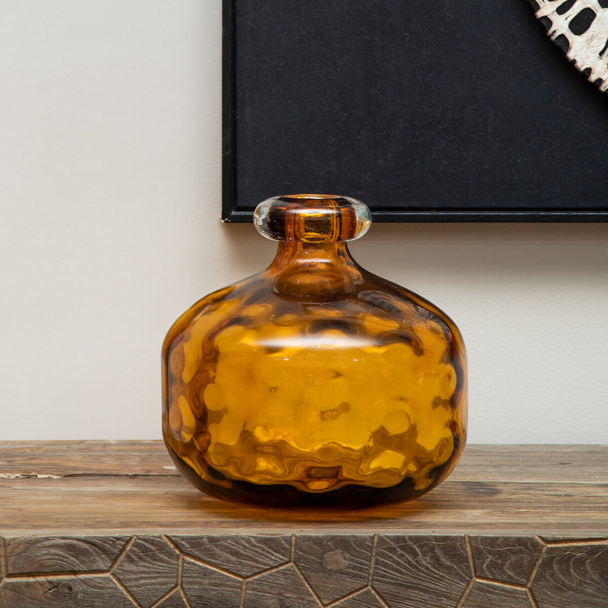 Huda Glass Bottle Vase