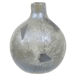 Herbie Small Metallic Effect Bottle Vase