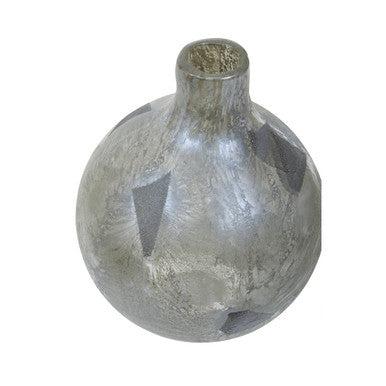 Herbie Small Metallic Effect Bottle Vase