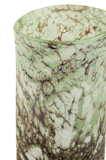 Harri Small Glass Marble Effect Vase - Image 7