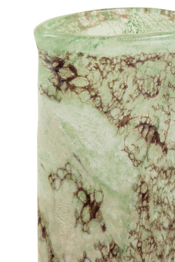 Harri Large Glass Marble Effect Vase - Image 9
