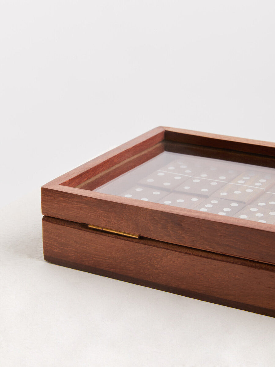 Churchill Games Brown Sheesham Wood Multi Game Set - Image 8