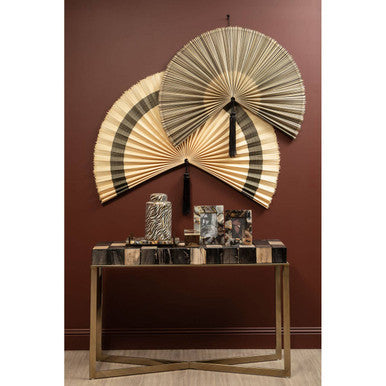 Doria Small White And Gold Finish Ceramic Jar