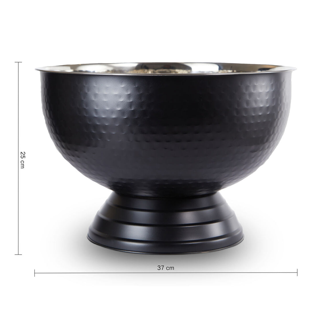 Ankara Black Finish Champagne Bowl