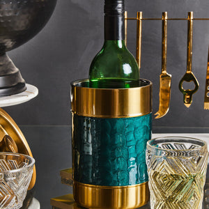Green Enamel Wine Cooler | Carolina