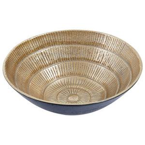 Deomali Small Two Toned Black And Gold Finish Bowl