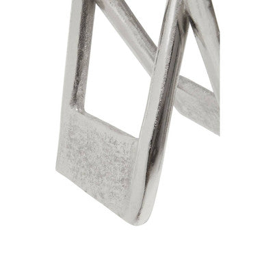 Prato Large Nickel Finish Sculpture - Image 7