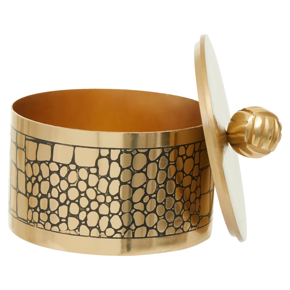 Meko Small Crocodile Pattern Trinket Box