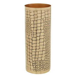 Meko Large Croc Pattern Vase