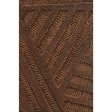 Darnell Brown Textured Planter