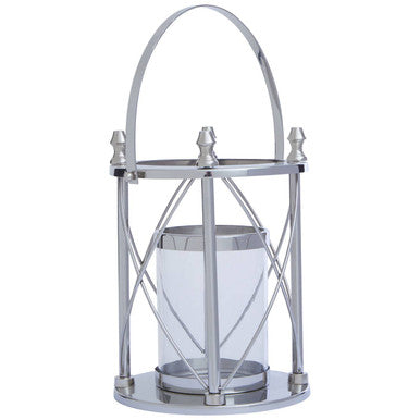 Cruzar Small Silver Lantern