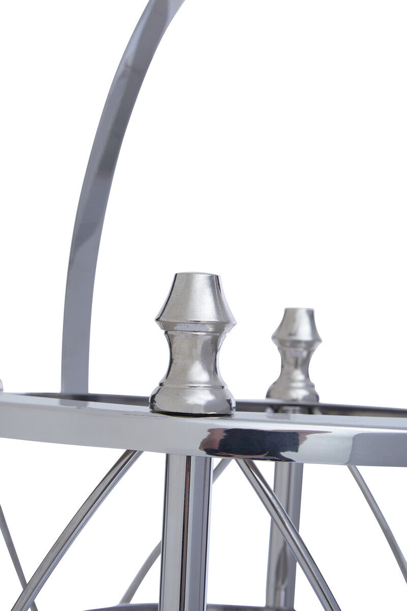 Cruzar Small Silver Lantern