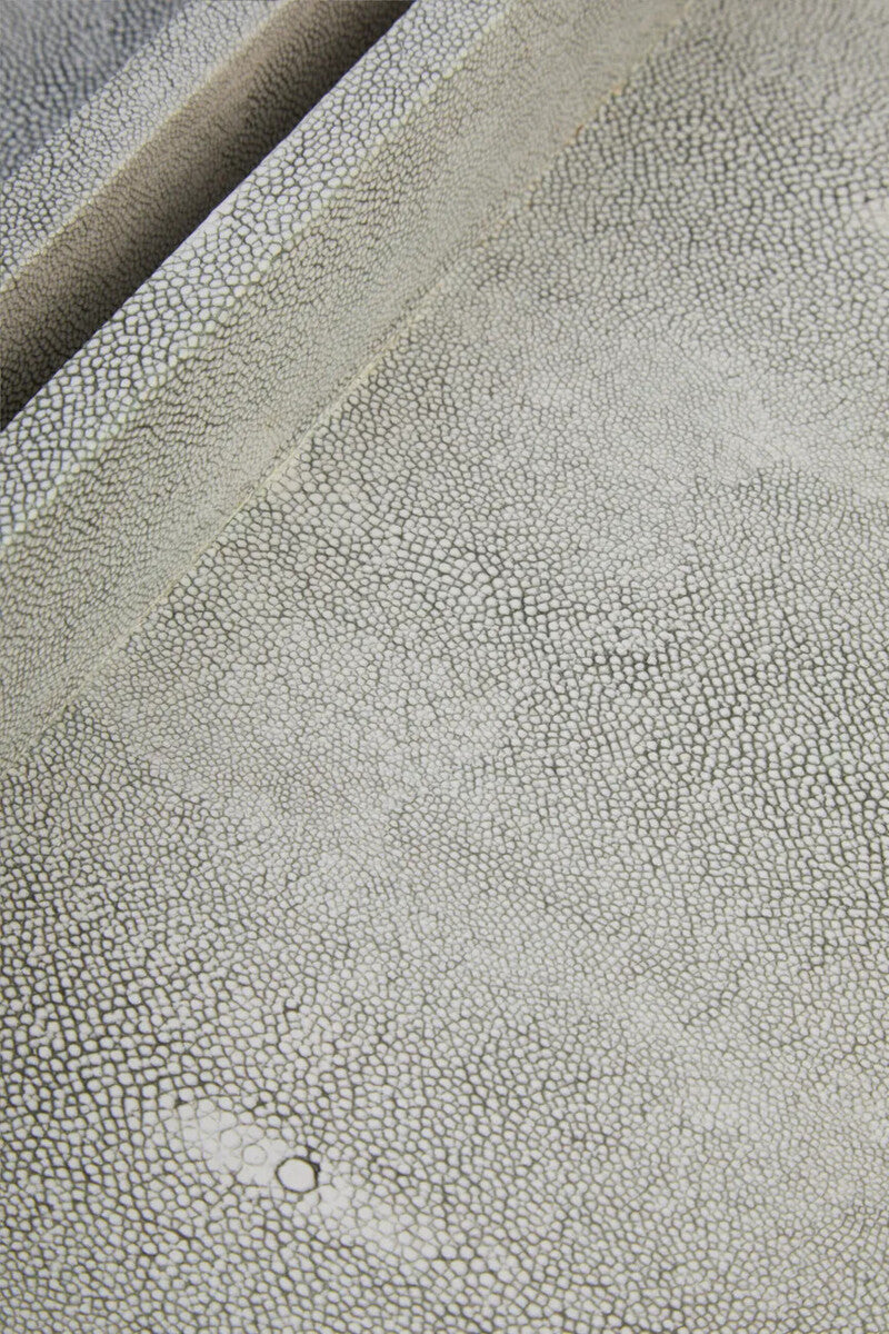 Cardona Set of Two Grey Shagreen Effect Trays