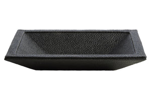 Cardona Black Shagreen Effect Trinket Dish