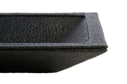 Cardona Black Shagreen Effect Trinket Dish