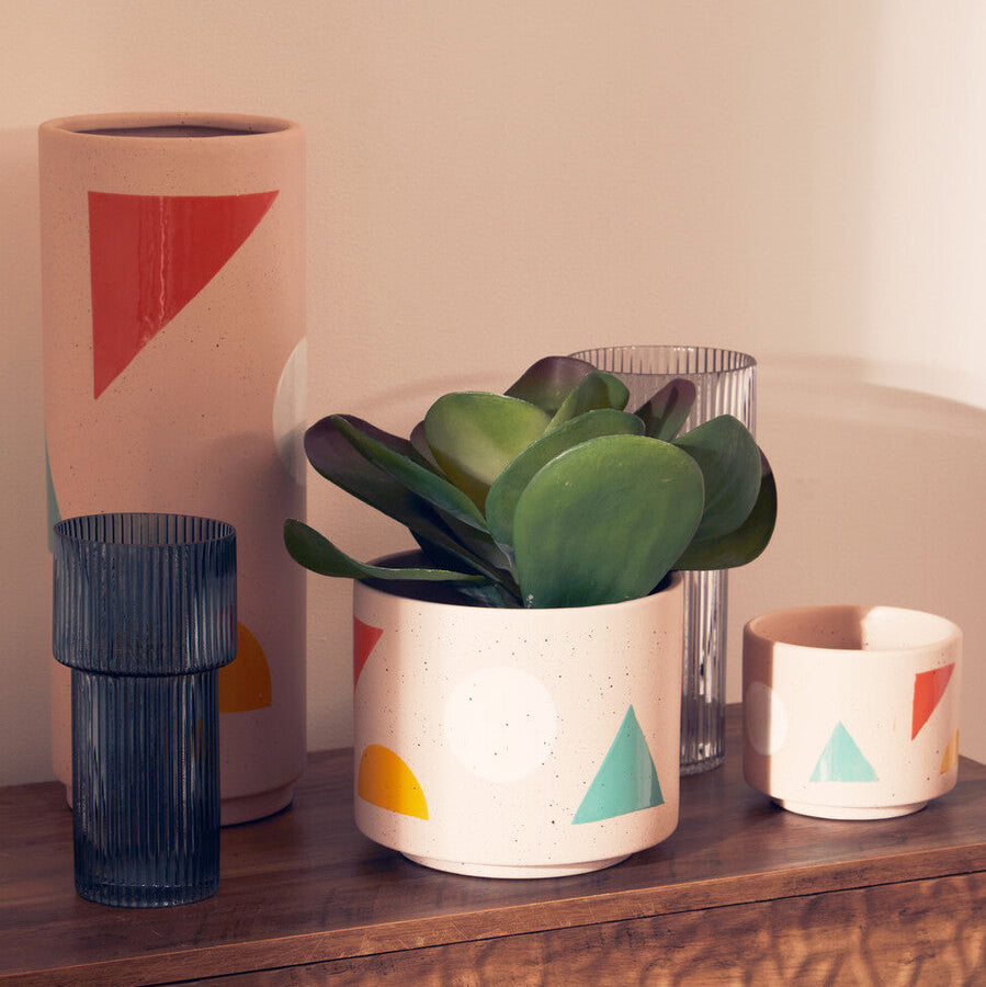 Jada Small Abstract Planter