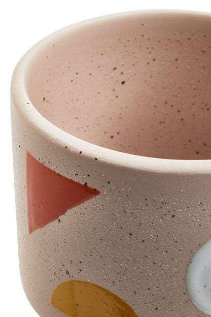 Jada Small Abstract Planter