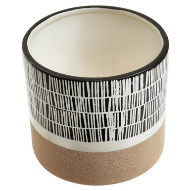 Jada Large Striped Planter