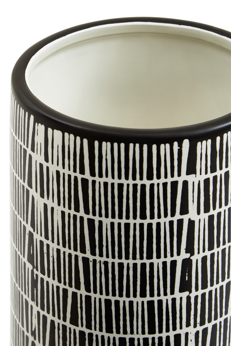 Jada Large Striped Vase