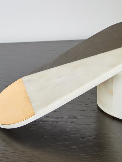 Omari Oblong Marble Trinket Box