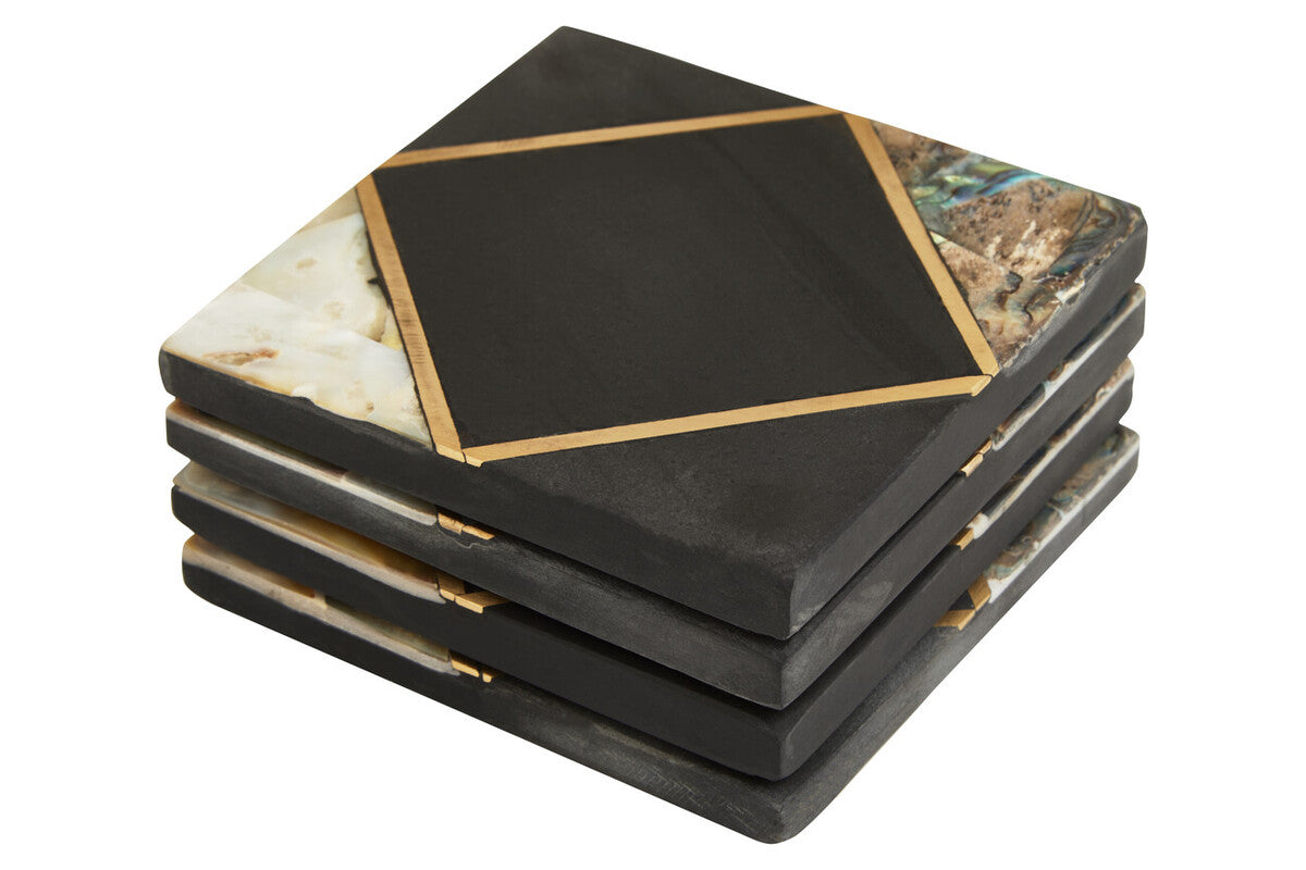 Oriana Set Of Four Slate Coasters