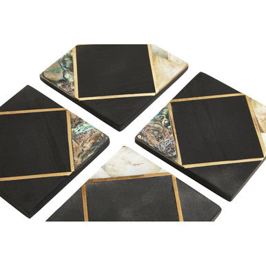 Oriana Set Of Four Slate Coasters