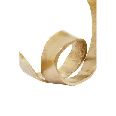 Prato Gold Finish Knot Sculpture