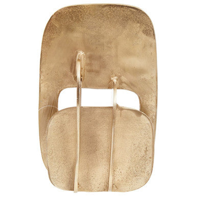 Prato Gold Finish Abstract Sculpture - Image 9