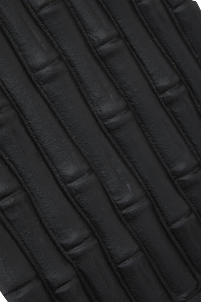 Hiba Small Black Finish Bamboo Effect Trinket Box