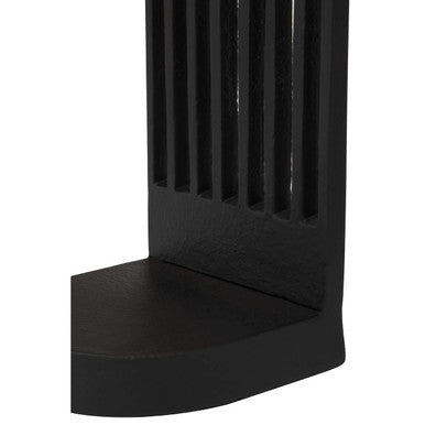 Rubi Set Of Two Black Finish Arched Bookends