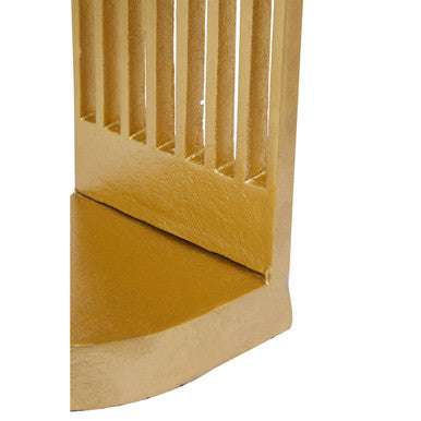 Rubi Set Of Two Gold Finish Arched Bookends