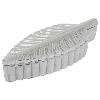 Prato Silver Finish Plume Box