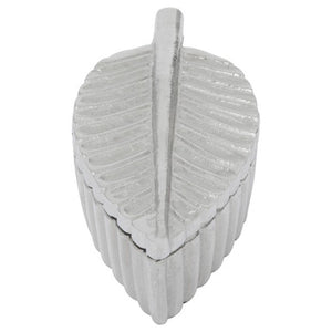 Prato Silver Finish Plume Box