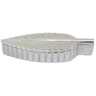 Prato Silver Finish Plume Box