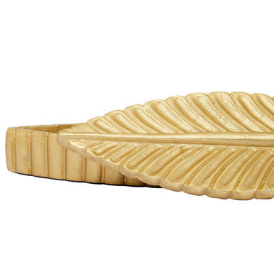 Prato Gold Finish Plume Box - Image 9