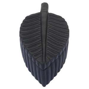 Prato Black Finish Plume Box