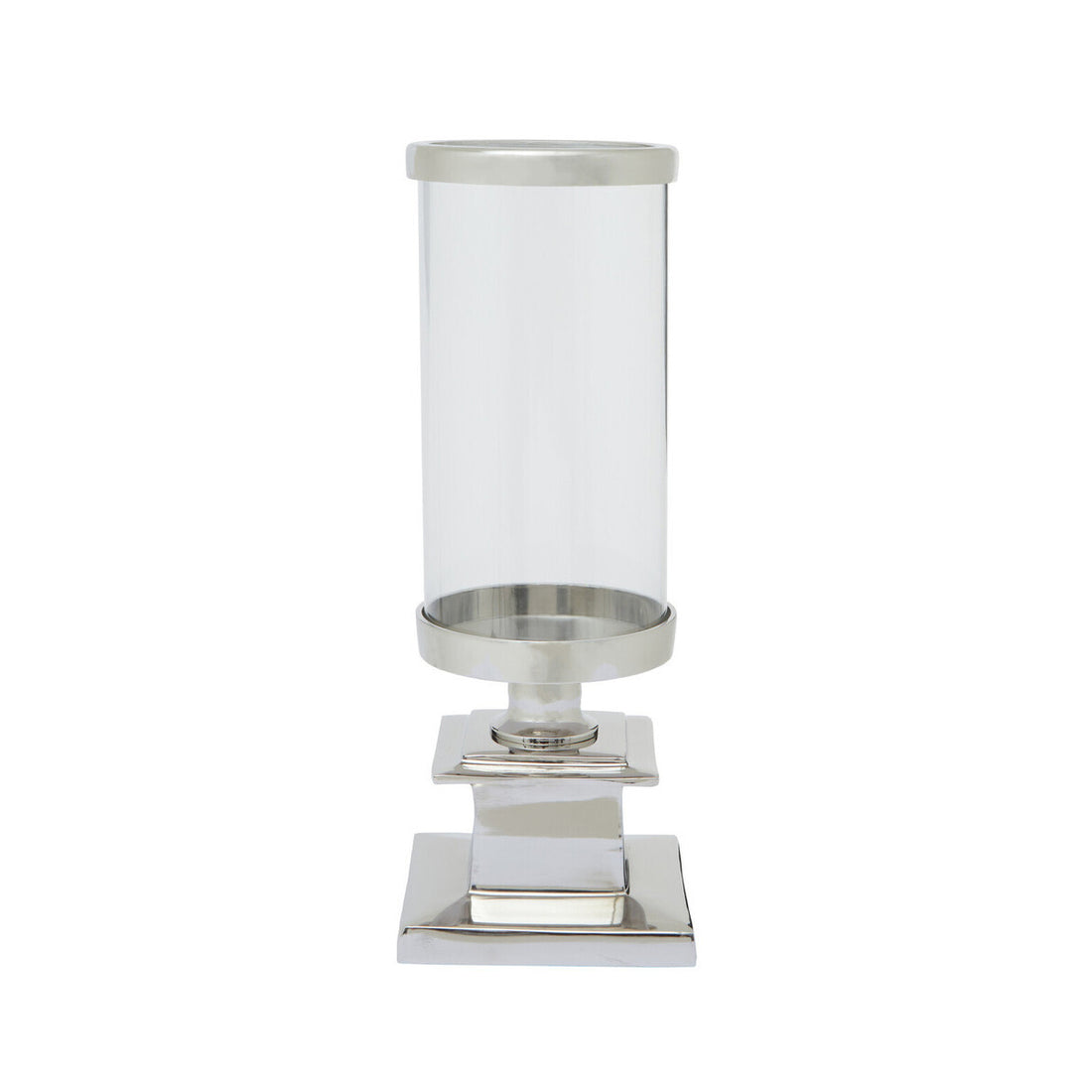Ryley Silver Candle Holder