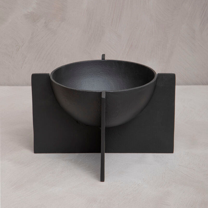 Hapax Matte Black Finish Bowl