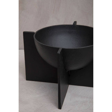 Hapax Matte Black Finish Bowl