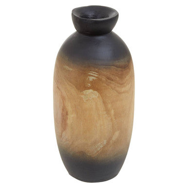 Arlo Small Wooden Ombre Vase
